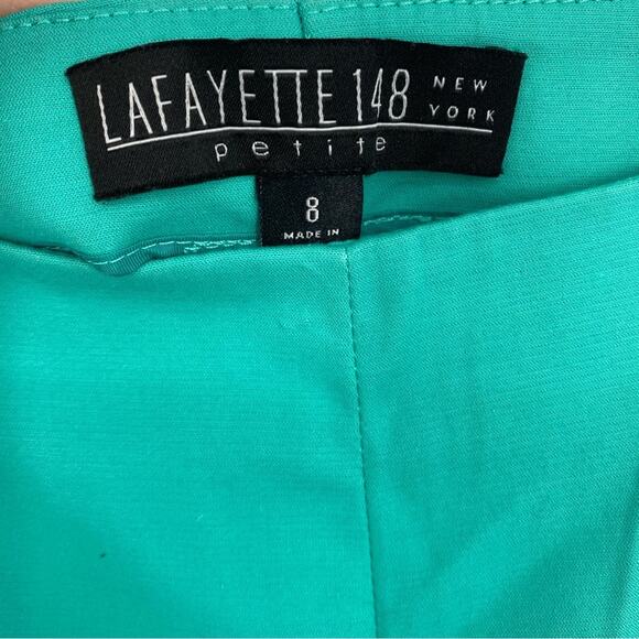 Lafayette 148 Stanton Pants Cropped Quiet
Luxury Old Money Slim Fit Green 8P - Picture 3 of 5